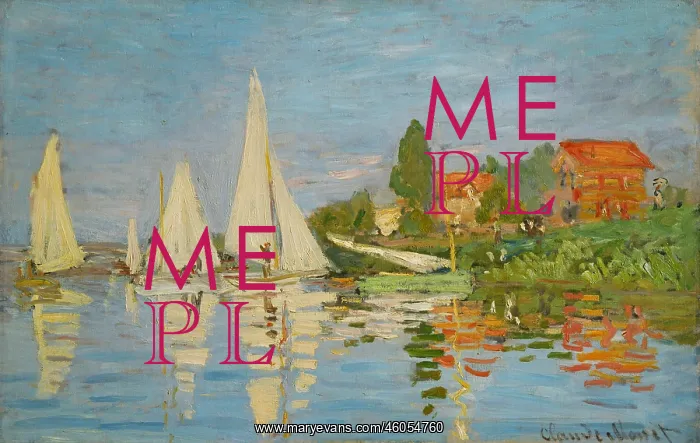 : Regatta at Argenteuil : Regatta at Argenteuil