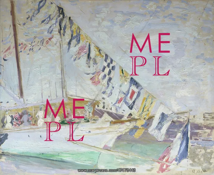 : Regatta with Flags : Regatta with Flags