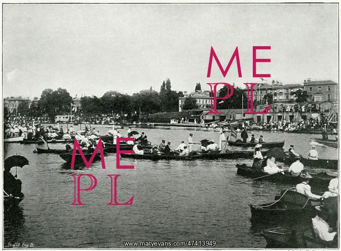 : Regatta at Kingston-On-Thames, Junior Eights1896 : Regatta at Kingston-On-Thames, Junior Eights1896