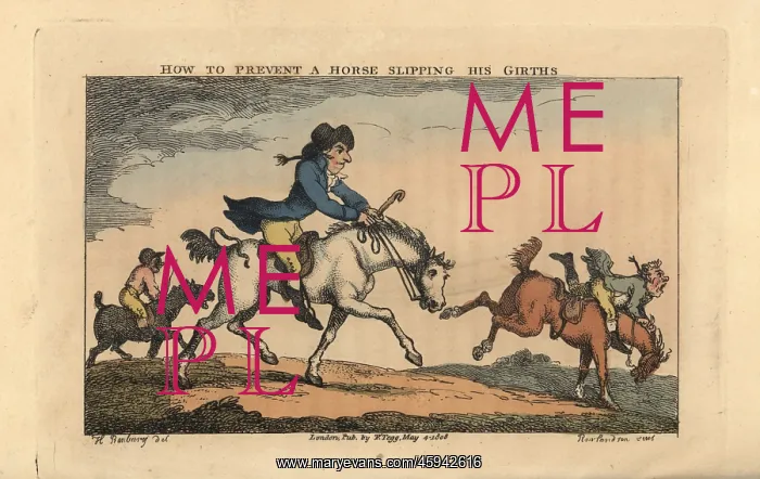 : Regency gentleman riding a horse : Regency gentleman riding a horse
