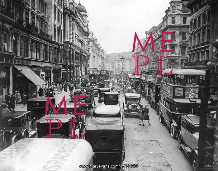 : Regent St Congested : Regent St Congested