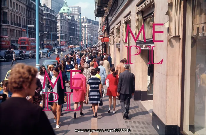 : REGENT STREET 1971 : REGENT STREET 1971