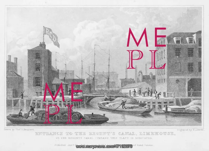 : Regent's Canal - Limehouse : Regent's Canal - Limehouse