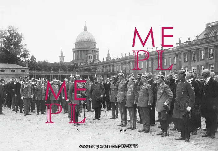: Regiments Day of the Guards in Potsdam, 1928 : Regiments Day of the Guards in Potsdam, 1928