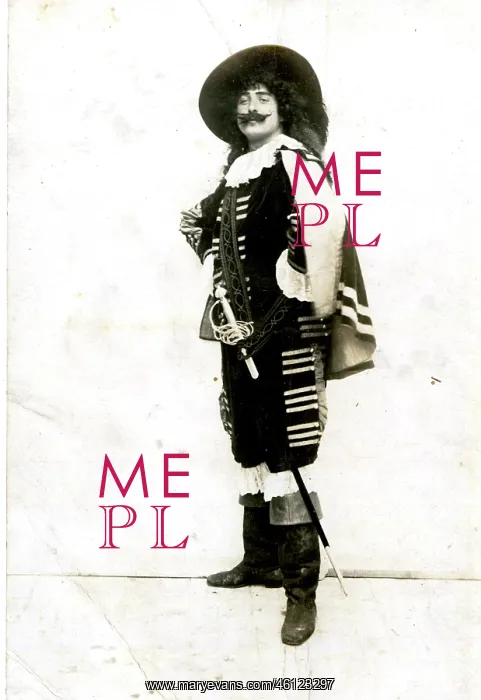 : Reginald Jecks, performer, as the Laughing Cavalier : Reginald Jecks, performer, as the Laughing Cavalier