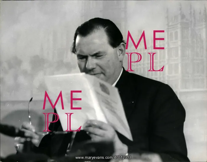 : Reginald Maudling, Conservative politician, white paper : Reginald Maudling, Conservative politician, white paper