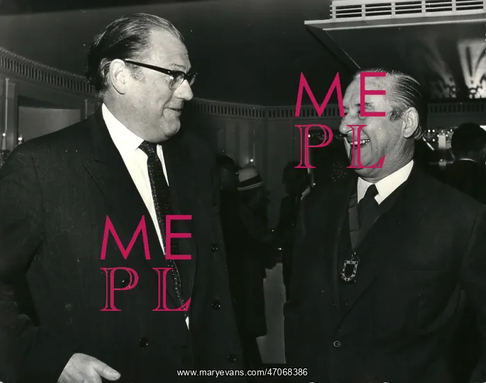 : Reginald Maudling and Lord Craigton : Reginald Maudling and Lord Craigton