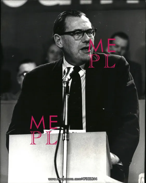 : Reginald Maudling at party conference, Brighton : Reginald Maudling at party conference, Brighton