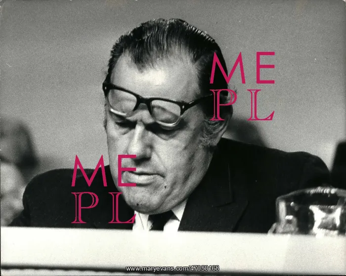 : Reginald Maudling at party conference, Brighton : Reginald Maudling at party conference, Brighton