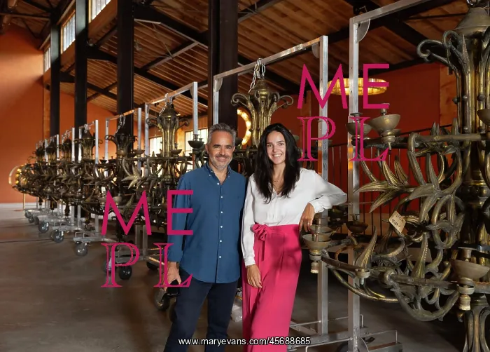 : Regis and Ines Mathieu, Mathieu Lustrerie, Gargas, Provence : Regis and Ines Mathieu, Mathieu Lustrerie, Gargas, Provence