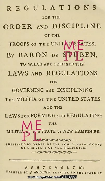 : Regulations for the Order and Discipline : Regulations for the Order and Discipline