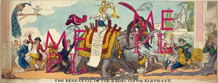 : The rehearsal or the baron and the elephant : The rehearsal or the baron and the elephant