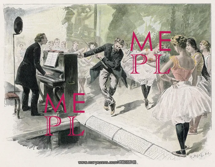  : REHEARSING A BALLET