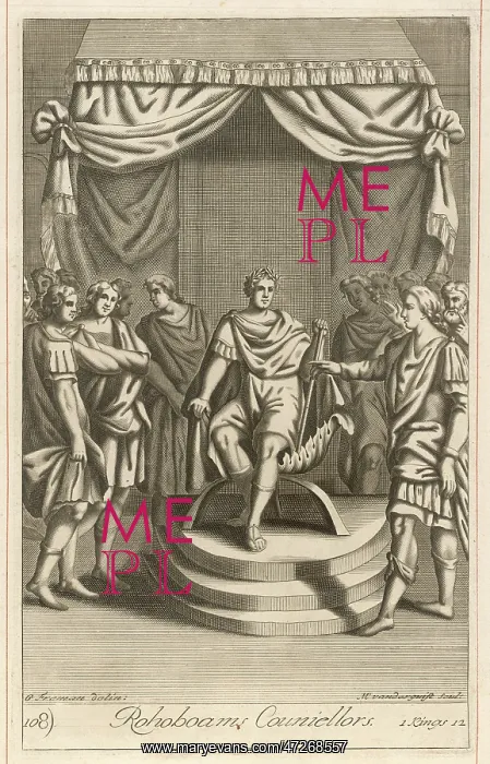 : REHOBOAM ILL-ADVISED : REHOBOAM ILL-ADVISED