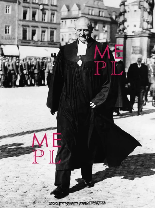 : Reich bishop Ludwig Mueller, 1933 : Reich bishop Ludwig Mueller, 1933