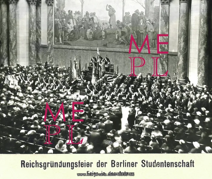 : Reich foundation ceremony of the studentship : Reich foundation ceremony of the studentship