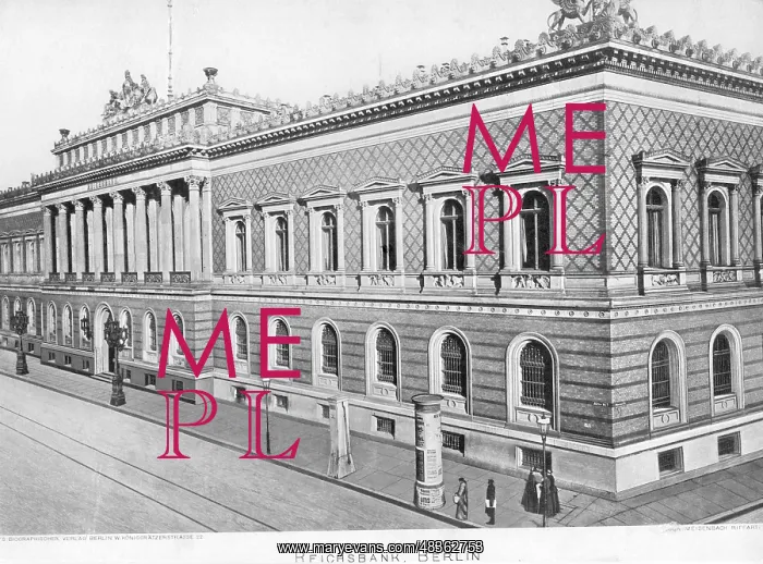 : Reichsbank in Berlin, 1903 : Reichsbank in Berlin, 1903