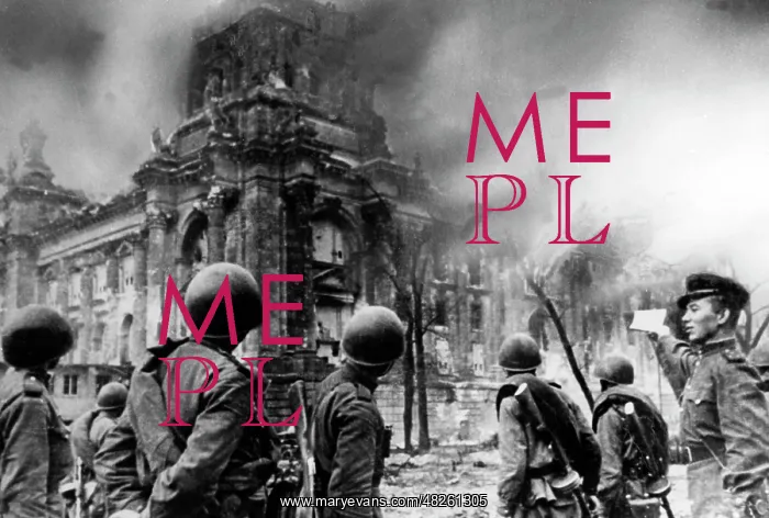 : Reichstag in Berlin, 1945 : Reichstag in Berlin, 1945