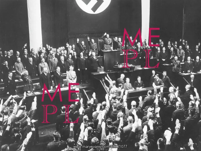 : Reichstag meeting in the Berlin Krolloper, 1933 : Reichstag meeting in the Berlin Krolloper, 1933