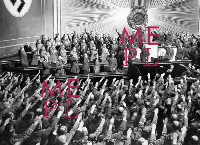 : Reichstag session at the Berlin Kroll Opera, 1941 : Reichstag session at the Berlin Kroll Opera, 1941