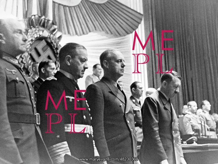 : Reichstag session at the Berlin Kroll Opera, 1941 : Reichstag session at the Berlin Kroll Opera, 1941