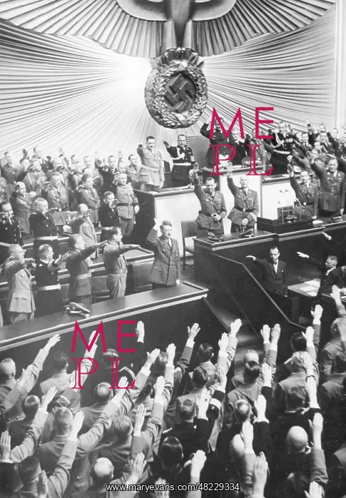 : Reichstag session on the declaration of war against Poland : Reichstag session on the declaration of war against Poland