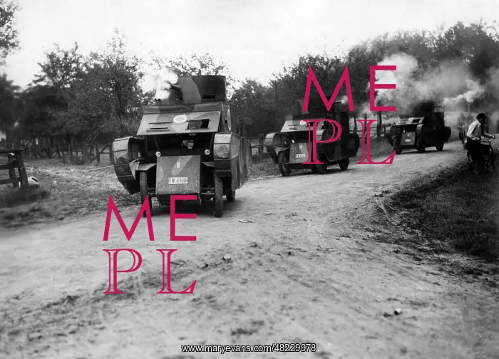 : Reichswehr maneuvers with dummy tanks, 1930 : Reichswehr maneuvers with dummy tanks, 1930