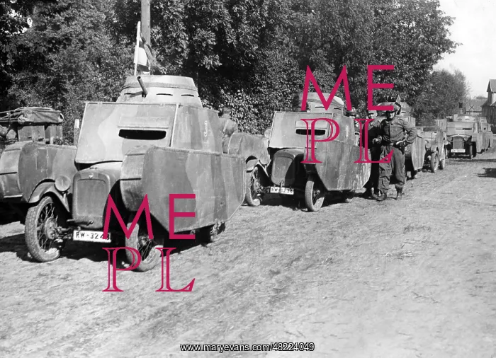  : Reichswehr maneuvers with dummy tanks