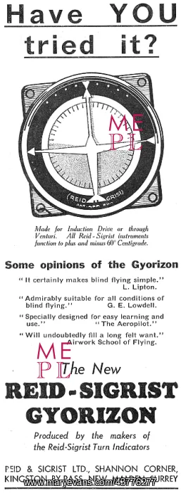 : Reid & Sigrist Gyorizon : Reid & Sigrist Gyorizon