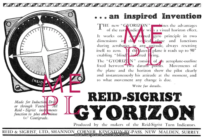 : Reid & Sigrist GYORIZON : Reid & Sigrist GYORIZON