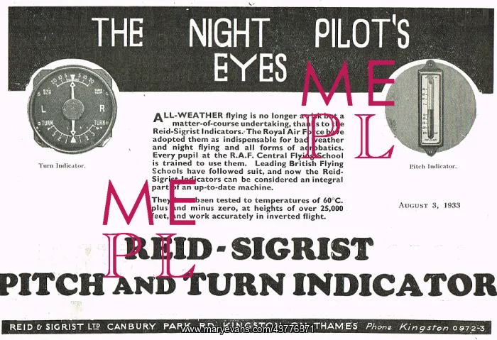 : Reid And Sigrist Night Eyes Of The Pilot : Reid And Sigrist Night Eyes Of The Pilot