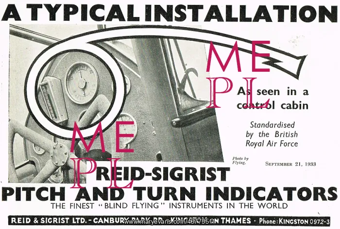 : Reid And Sigrist Typical RAF Installation : Reid And Sigrist Typical RAF Installation