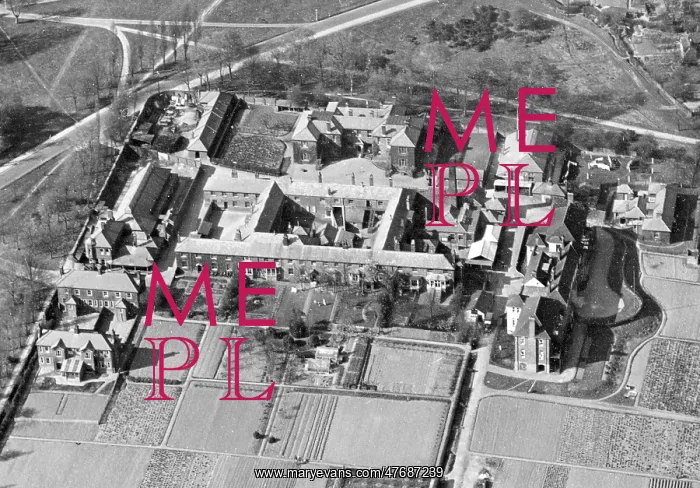 : Reigate Workhouse Aerial View : Reigate Workhouse Aerial View