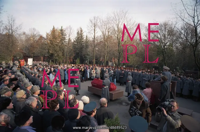 : Reinterment of Ivan Chernyakhovsky : Reinterment of Ivan Chernyakhovsky