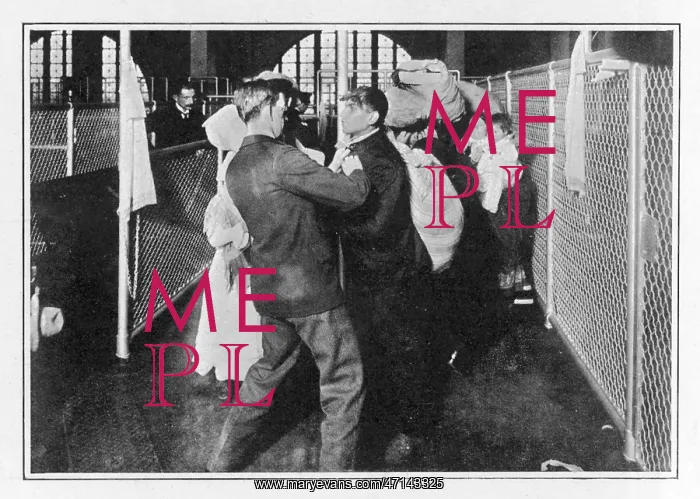 : A rejected immigrant at Ellis Island : A rejected immigrant at Ellis Island