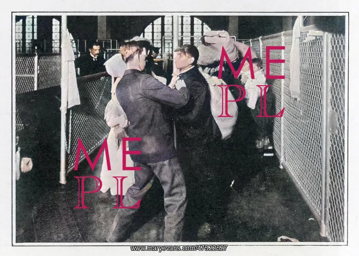 : A rejected immigrant at Ellis Island : A rejected immigrant at Ellis Island