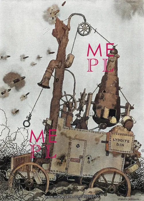 : Rejected by the Inventions Board - Heath Robinson WW1 : Rejected by the Inventions Board - Heath Robinson WW1