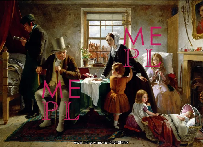 : Relenting - interior with family : Relenting - interior with family
