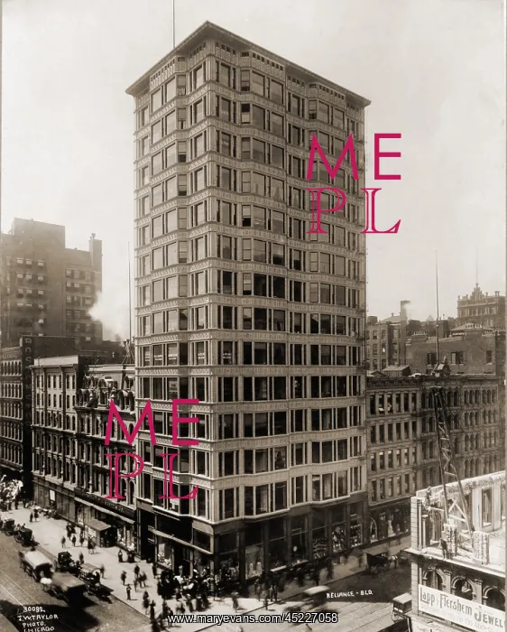 : Reliance Building by Daniel Burnham architect, ? : Reliance Building by Daniel Burnham architect, ?