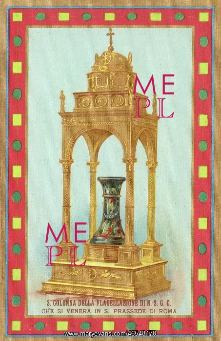 : Relic of Jesus Flagellation Pillar - Rome : Relic of Jesus Flagellation Pillar - Rome