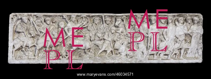 : Relief, Archaeological Museum, Split, Croatia : Relief, Archaeological Museum, Split, Croatia