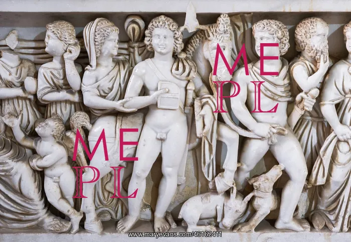 : Relief, Archaeological Museum, Split, Croatia : Relief, Archaeological Museum, Split, Croatia