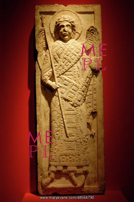 : Relief of Archangel Michael. 13th century : Relief of Archangel Michael. 13th century