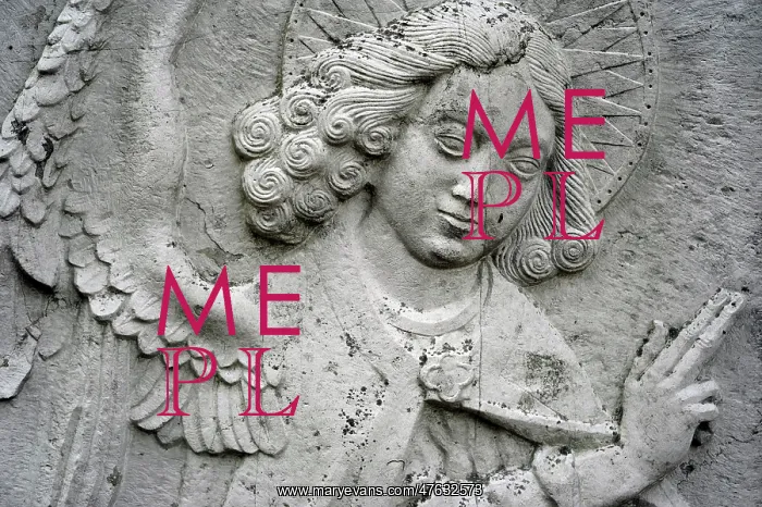  : Relief depicting an angel