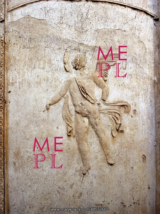 : Relief depicting Cupid. Temple of Isis. 2nd century BC. Pomp : Relief depicting Cupid. Temple of Isis. 2nd century BC. Pomp