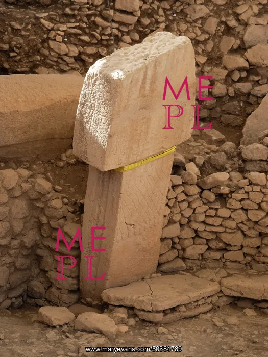 : Relief, Gobekli Tepe, Sanliurfa, Turkey : Relief, Gobekli Tepe, Sanliurfa, Turkey