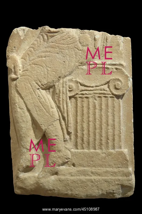 : Relief, Hellenistic, Museum of Apollonia, Fier, Albania : Relief, Hellenistic, Museum of Apollonia, Fier, Albania