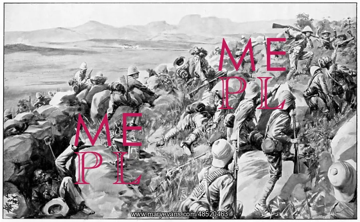 : Relief of Ladysmith - the last rush at Hlangwane : Relief of Ladysmith - the last rush at Hlangwane