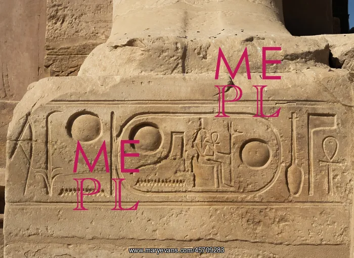 : Relief, Second courtyard, Ramesseum, Theban Necropolis : Relief, Second courtyard, Ramesseum, Theban Necropolis