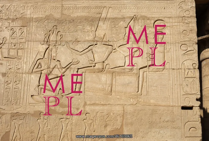 : Relief, Second courtyard, Ramesseum, Theban Necropolis : Relief, Second courtyard, Ramesseum, Theban Necropolis